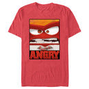 Men's Inside Out Angry Poster T-Shirt