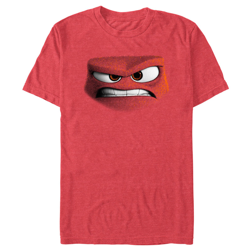 Men's Inside Out Anger Face Card T-Shirt