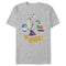 Men's Inside Out Blurry Be Afraid T-Shirt