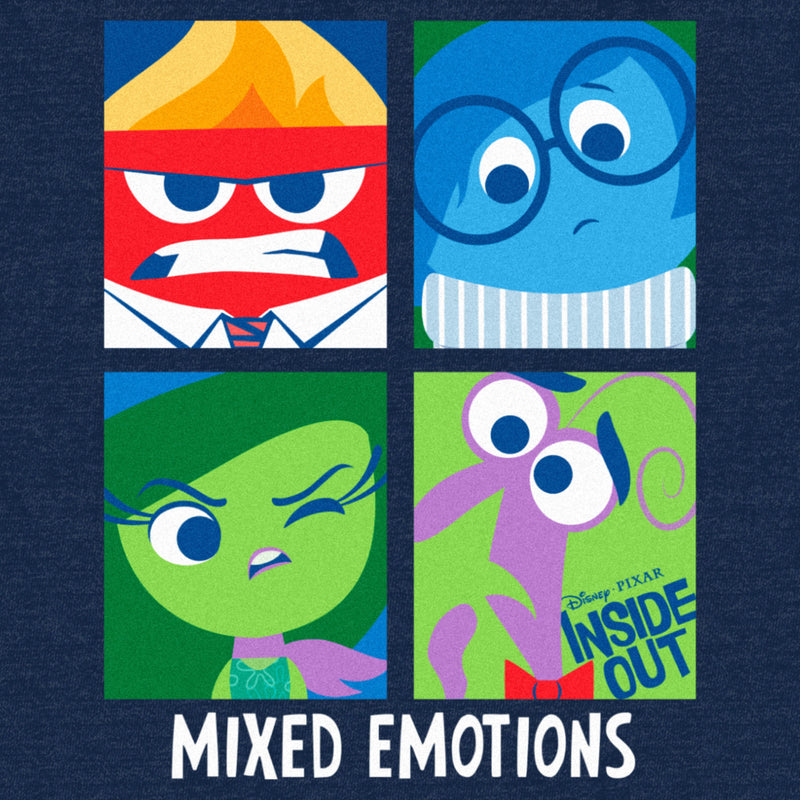 Men's Inside Out Emotions Grid T-Shirt