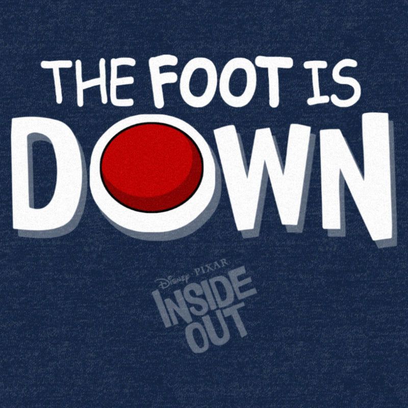 Men's Inside Out The Foot Is Down T-Shirt