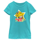 Girl's Rainbow Brite Star Portrait T-Shirt