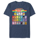 Men's Rainbow Brite Table of Characters T-Shirt