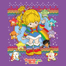 Girl's Rainbow Brite Ugly Sweater Characters T-Shirt