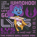 Women's Star Wars: Young Jedi Adventures Lys Solay Phrases T-Shirt