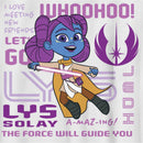 Boy's Star Wars: Young Jedi Adventures Lys Solay Phrases T-Shirt