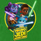 Men's Star Wars: Young Jedi Adventures Lightsaber Group Logo T-Shirt
