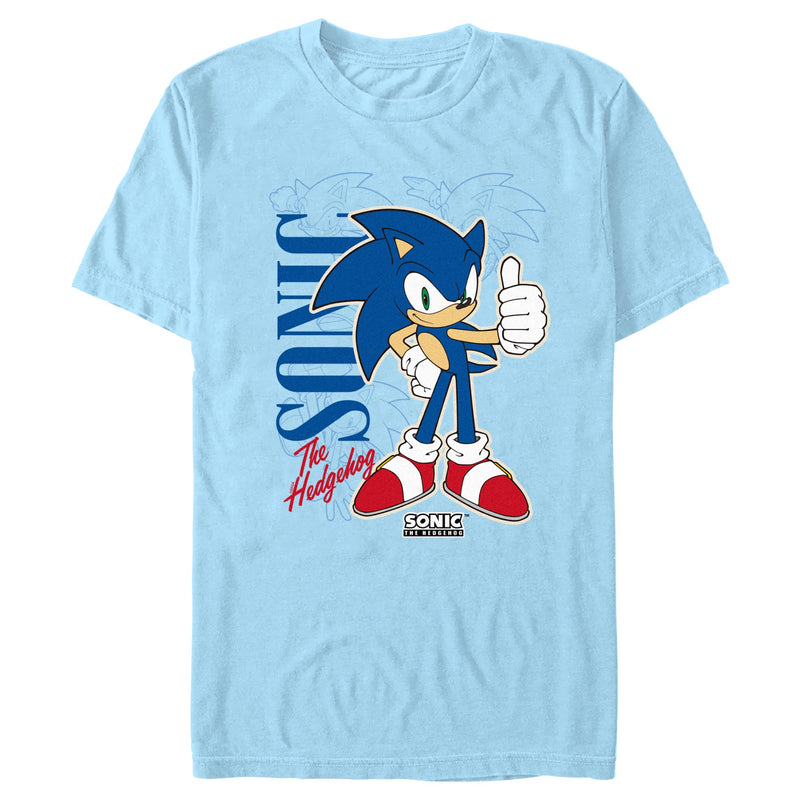 Men's Sonic the Hedgehog Thumbs Up T-Shirt