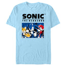 Men's Sonic the Hedgehog Trio Group Shot T-Shirt