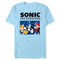 Men's Sonic the Hedgehog Trio Group Shot T-Shirt