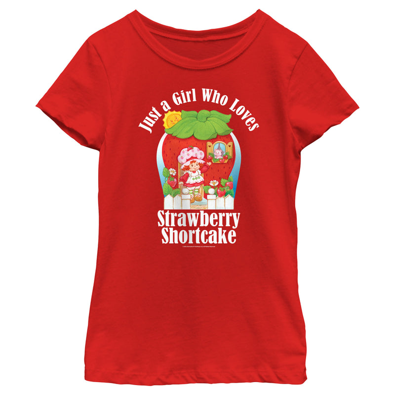 Girl's Strawberry Shortcake Loving Berry T-Shirt