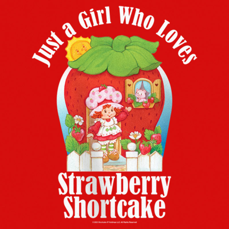 Girl's Strawberry Shortcake Loving Berry T-Shirt