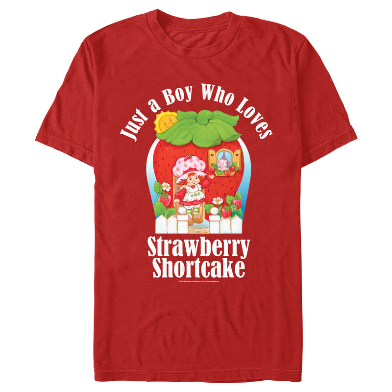Men's Strawberry Shortcake Loving Boy Berry T-Shirt