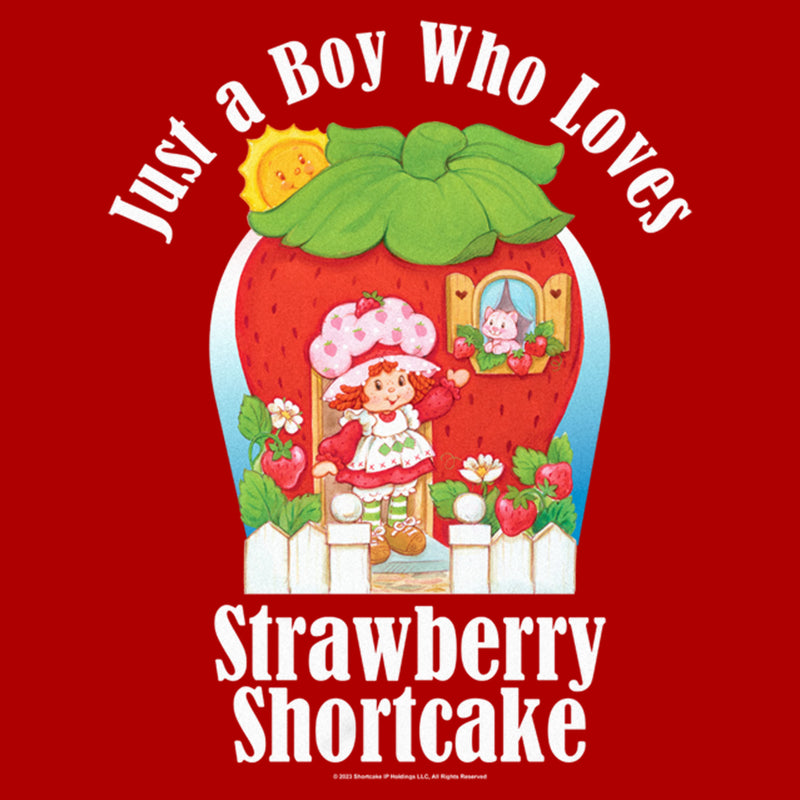 Men's Strawberry Shortcake Loving Boy Berry T-Shirt