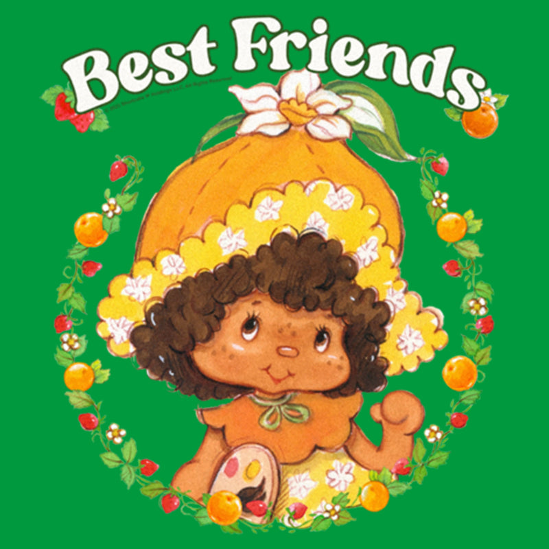 Junior's Strawberry Shortcake Cute Orange T-Shirt