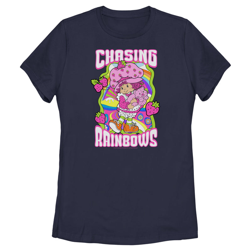 Women's Strawberry Shortcake Chasing Berries T-Shirt