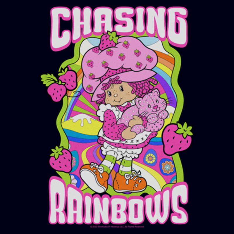 Women's Strawberry Shortcake Chasing Berries T-Shirt