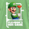 Girl's The Super Mario Bros. Movie Luigi Plumbing's Our Game T-Shirt