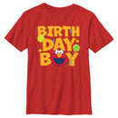 Boy's Sesame Street Birthday Boy Elmo T-Shirt