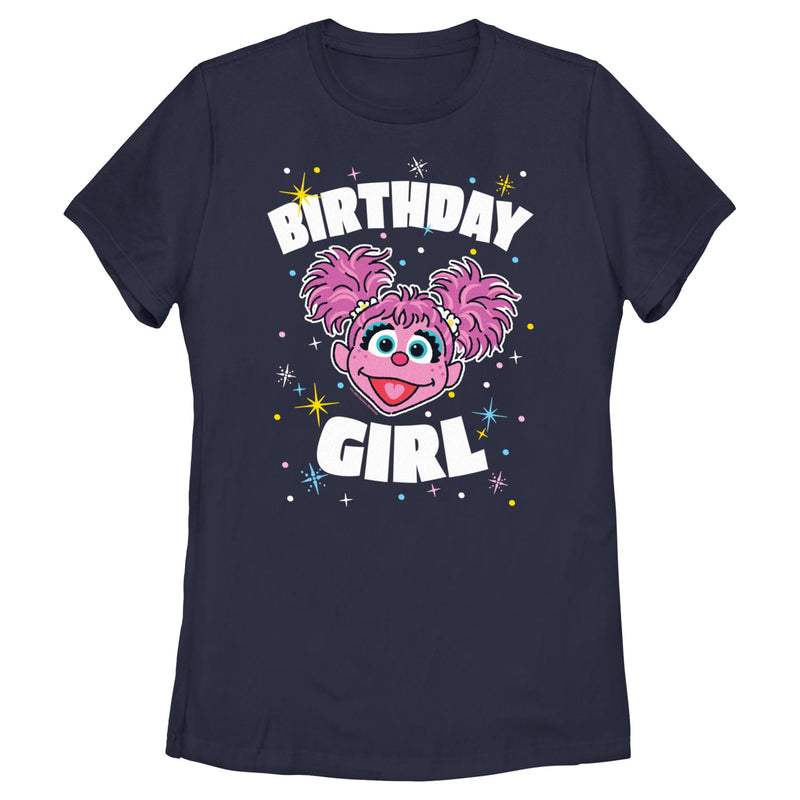 Women's Sesame Street Birthday Girl Abby Cadabby T-Shirt