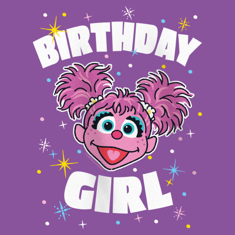 Girl's Sesame Street Birthday Girl Abby Cadabby T-Shirt