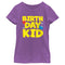 Girl's Sesame Street Cookie Monster Birthday Kid T-Shirt