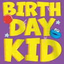 Girl's Sesame Street Cookie Monster Birthday Kid T-Shirt