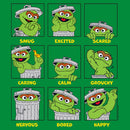 Men's Sesame Street Emotions Of Oscar the Grouch T-Shirt