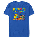 Men's Sesame Street Birthday Crew T-Shirt