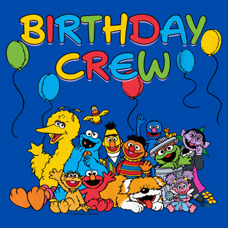 Boy's Sesame Street Birthday Crew T-Shirt