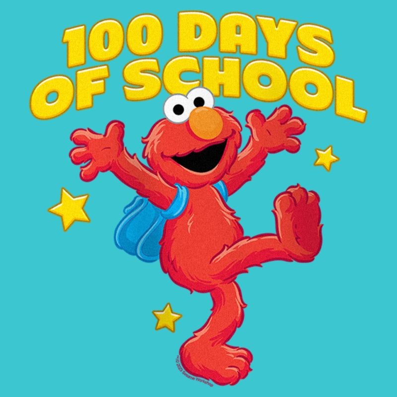 Girl's Sesame Street Elmo 100 Days of School T-Shirt