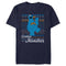 Men's Sesame Street Cookie Monster Ugly Christmas Sweater Print T-Shirt