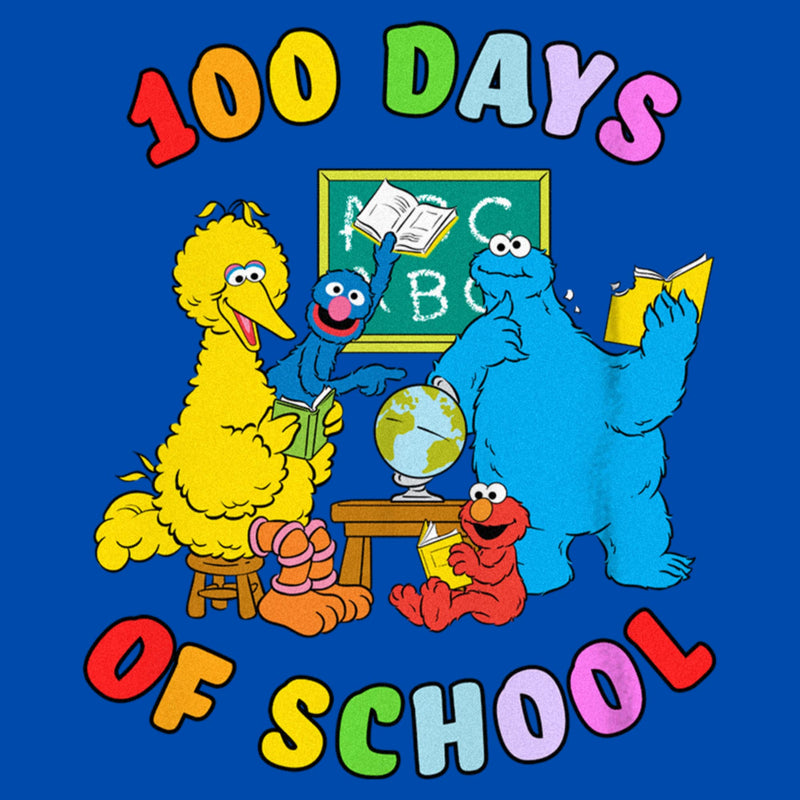 Boy's Sesame Street 100 Days of School Crew T-Shirt