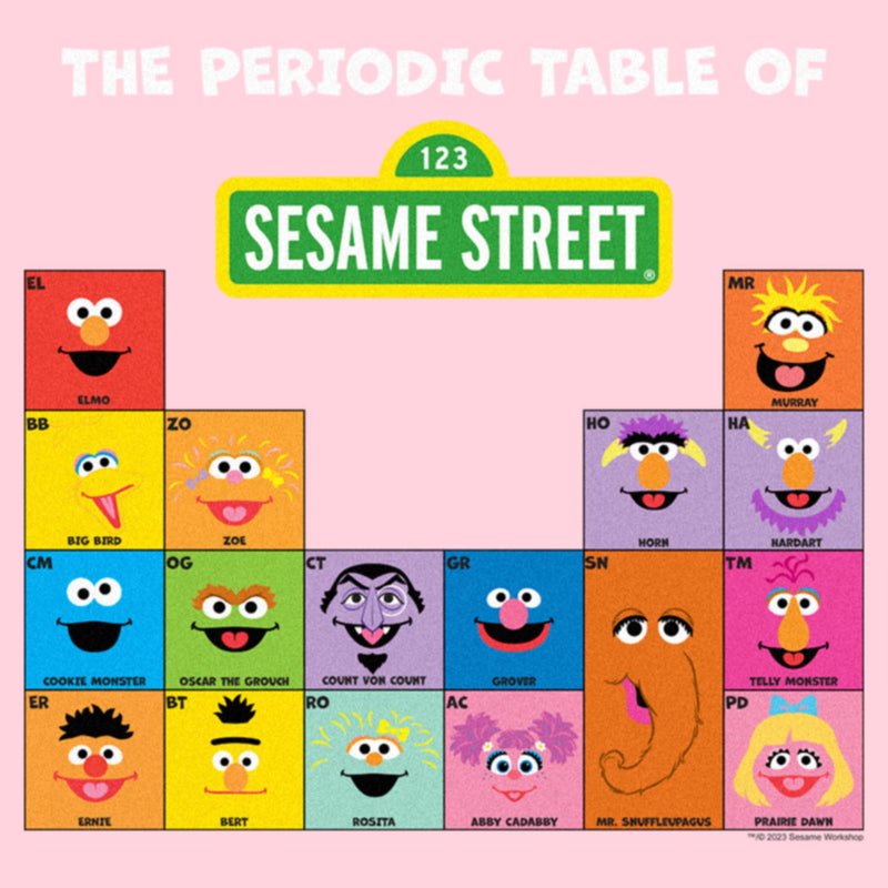 Junior's Sesame Street The Periodic Table T-Shirt