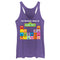 Women's Sesame Street The Periodic Table Racerback Tank Top