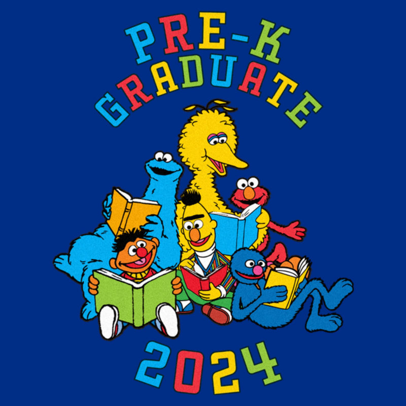 Junior's Sesame Street Pre-K Graduate 2024 T-Shirt