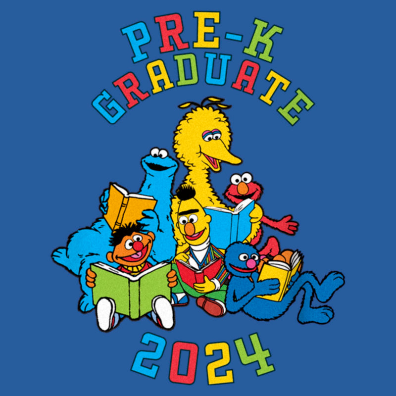 Women's Sesame Street Pre-K Graduate 2024 Racerback Tank Top