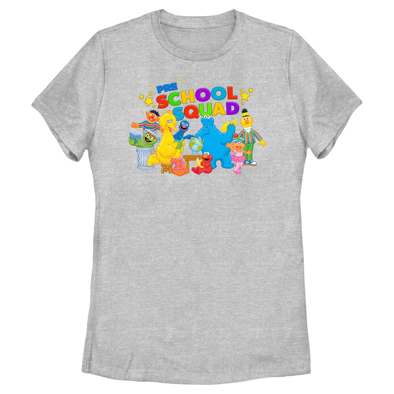 Women's Sesame Street Pre School Squad T-Shirt