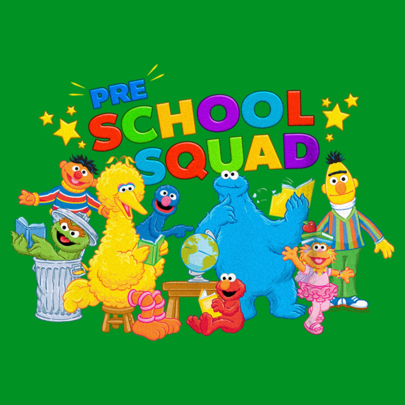 Boy's Sesame Street Pre School Squad T-Shirt