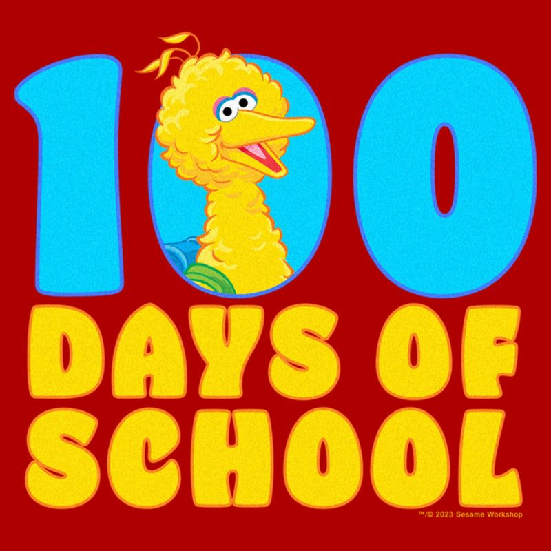 Men's Sesame Street Big Bird 100 Days of School T-Shirt