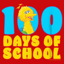 Boy's Sesame Street Big Bird 100 Days of School T-Shirt