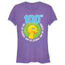 Junior's Sesame Street Big Bird 100th Day of School T-Shirt