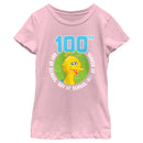 Girl's Sesame Street Big Bird 100th Day of School T-Shirt