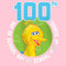 Girl's Sesame Street Big Bird 100th Day of School T-Shirt