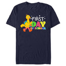 Men's Sesame Street Big Bird First Day of School T-Shirt