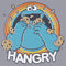 Men's Sesame Street Cookie Monster Retro Hangry T-Shirt