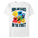 Men's Sesame Street Born and Raised on the Street T-Shirt