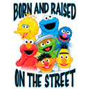 Men's Sesame Street Born and Raised on the Street T-Shirt