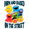 Men's Sesame Street Born and Raised on the Street T-Shirt