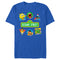 Men's Sesame Street Character Shapes T-Shirt